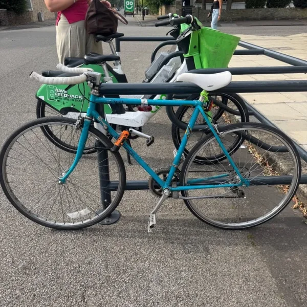 Fuji Turquoise multispeed bicycle
