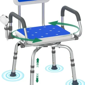 360° Swivel Shower Stools