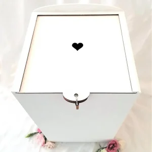 Little Lovebird Wedding Card Postbox - Image 2