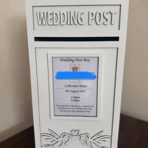 Little Lovebird Wedding Card Postbox - Image 3