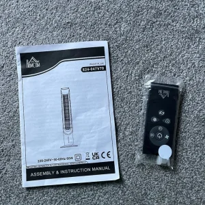 Homcom Cooling Oscillating Tower Fan - Image 4