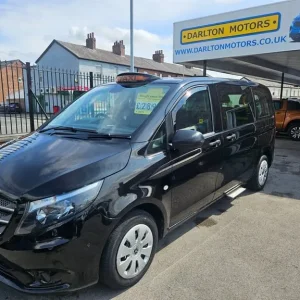 2022 Mercedes-Benz Vito Mx8 Hackney Cab Black Minibus Diesel Manual - Image 3