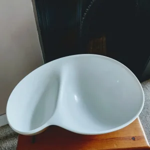 Vintage Wovo Melamine Chip and Dip Serving Bowl - Image 3