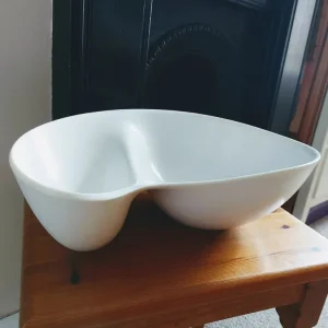 Vintage Wovo Melamine Chip and Dip Serving Bowl - Image 4