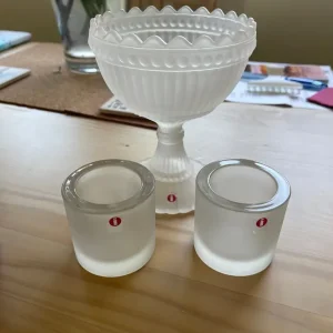 Marameko Italia Glassware Tea Light Holders