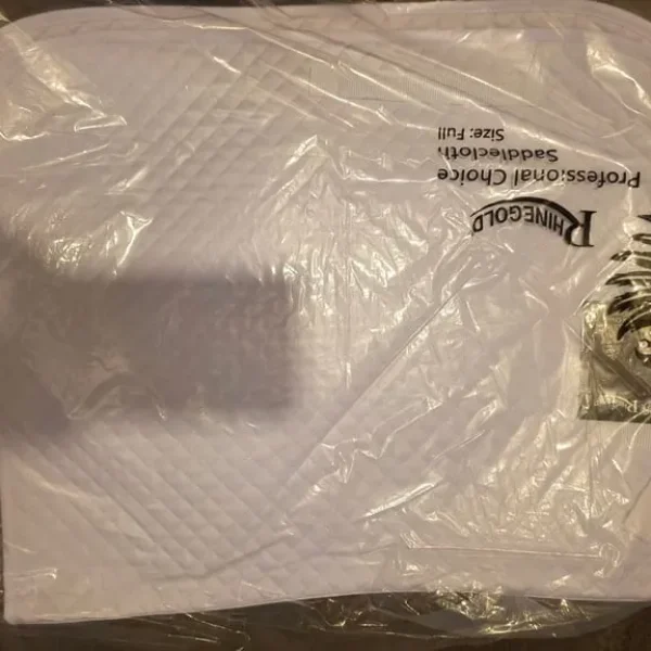 FULL WHITE SADDLE CLOTH