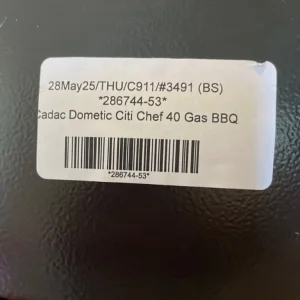 CADAC DOMETIC Citi Chef 40 Gas BBQ + Gas Pipe - Image 4