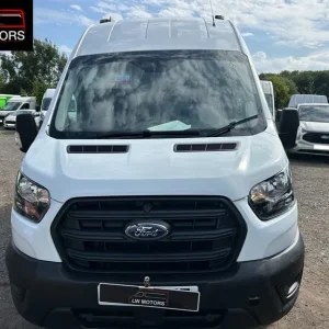 FORD TRANSIT T350 130 BHP MWB HIROOF WORKSHOP VAN 2023 23 REG ONLY 12K MILES - Image 2