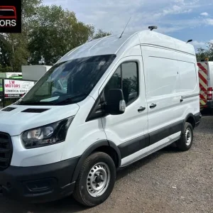 FORD TRANSIT T350 130 BHP MWB HIROOF WORKSHOP VAN 2023 23 REG ONLY 12K MILES