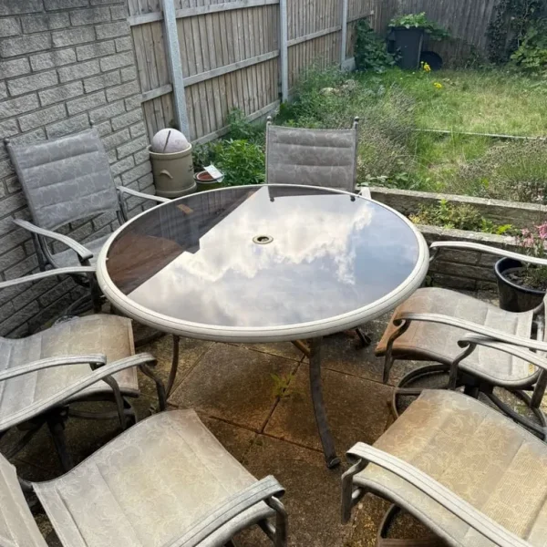 Garden Table and 6 Chairs