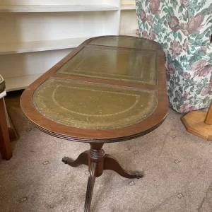 Occasional table on 2 pedestals - Image 2