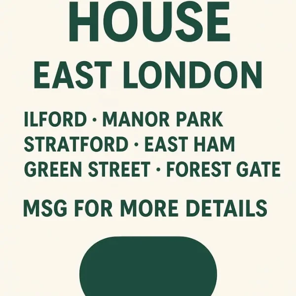 3 BEDROOM HOUSES EAST LONDON