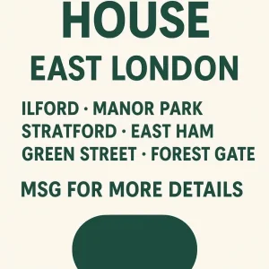 3 BEDROOM HOUSES EAST LONDON