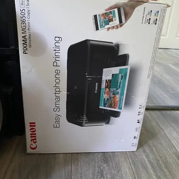 Canon PIXMA MG3650S Wireless Inkjet Printer - Black