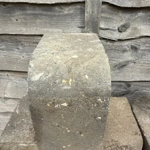 Reclaimed bullnose edging