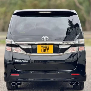 2012 Toyota Vellfire 2.4L Petrol MPV with 8 Seats and Quad Exhaust - Image 4