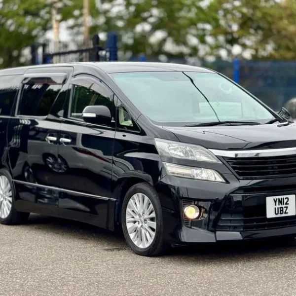 2012 Toyota Vellfire 2.4L Petrol MPV with 8 Seats and Quad Exhaust