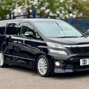 2012 Toyota Vellfire 2.4L Petrol MPV with 8 Seats and Quad Exhaust