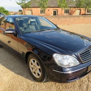 Mercedes S350 W221 2004 3720CC V6 – 5K Miles, Japan Service, Tanzanite Blue