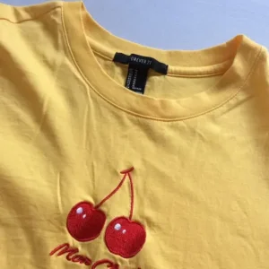 Forever 21 Yellow Cherry T-Shirt - Image 2