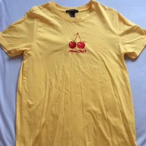 Forever 21 Yellow Cherry T-Shirt