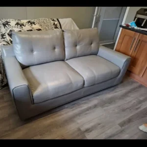 Italian Leather 3-Seater Sofas - Image 3