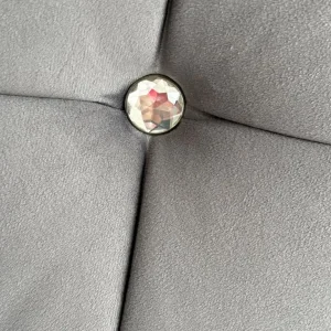 Grey double velour headboard - Image 2