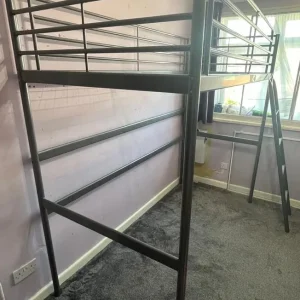 Loft Bed Svarta Ikea (optional mattress)