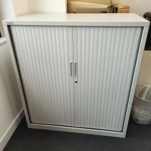 Triumph Steel Tambour Cupboard – 100cm x 100cm