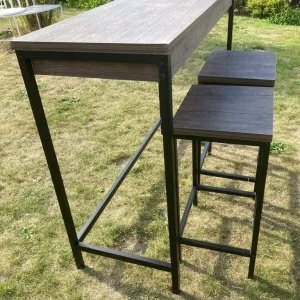 BREAKFAST BAR WITH 2 STOOLS - Image 2