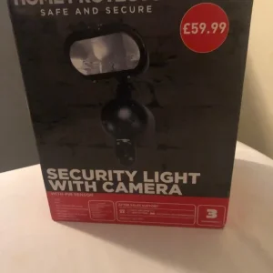 Security Light with Camera