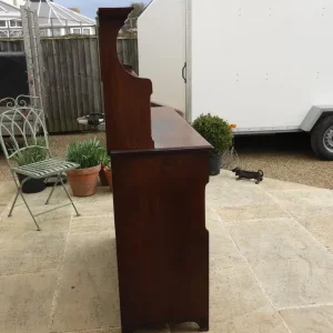 Vintage Edwardian mahogany sideboard with mirrored back - Image 4