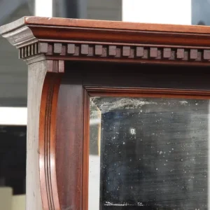 Vintage Edwardian mahogany sideboard with mirrored back - Image 7