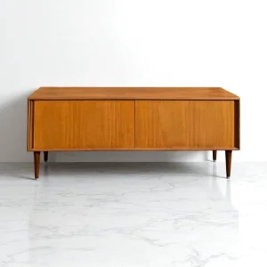 1960s G Plan Teak Sideboard with Sliding Doors