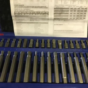 Sealey AK 219 trx spline and hex bit set - Image 2