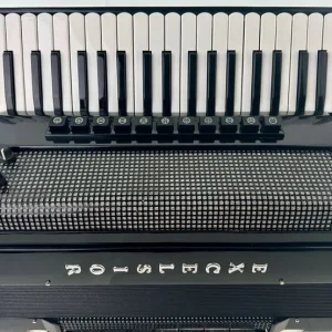 Double Cassotto Excelsior AC Continental - 4 Voice -- 41 / 120 Bass Piano Accordion with MIDI - Image 2