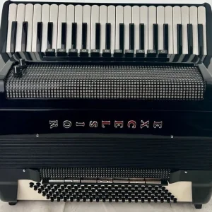 Double Cassotto Excelsior AC Continental - 4 Voice -- 41 / 120 Bass Piano Accordion with MIDI