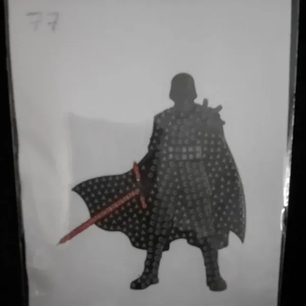 Disney Kylo Ren 100 Crystal Sticker #77