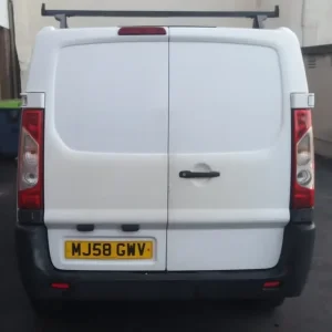 White Citroen Dispatch Van 2008 Manual with Spares and Repair Parts - Image 3