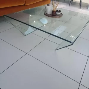 Italian Designer Glass Coffee Table - Image 3