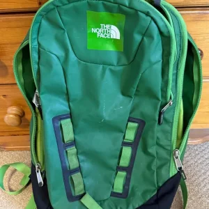 NORTH FACE DOUBLE SHOT BACKPACK IN GREEN - Image 4
