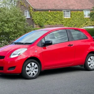 Toyota Yaris 33k miles Blossom Red manual - Image 3