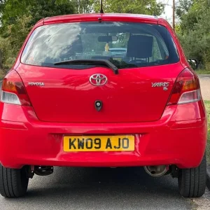 Toyota Yaris 33k miles Blossom Red manual - Image 6