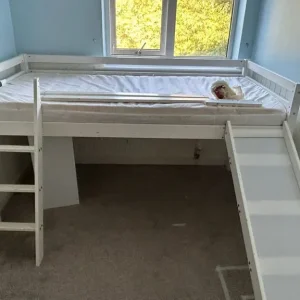 Single Bed Mid Sleeper With Slide