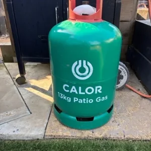 13Kg Calor Patio gas bottle with gauge