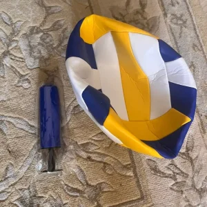 Volleyball and Ball Pump