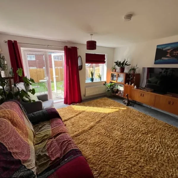 Double bedroom in a 2-bed home