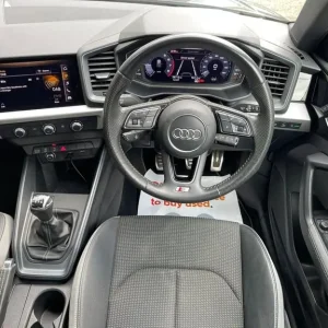 2019 Audi A1 1.0 TFSI 30 S Line Sportback Euro 6 (s/s) 5-door Hatchback Petrol Manual - Image 2