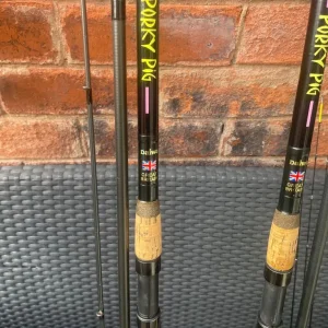 2 Daiwa porky pig barbel rods - Image 6