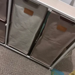 Freestanding 4 basket laundry system - Image 3